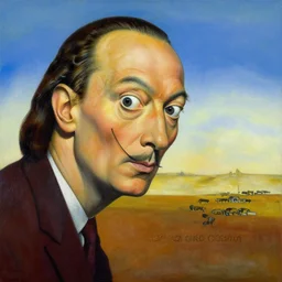 An award winning painting called “a lucid dream”, in the style of salvador dali