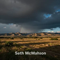 beautiful near death experience in modern colors by Seth McMahon