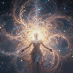 divine introspective reflections of prophetic visions of infinite love as the phantasmagoric beauty, 8 k resolution hyperdetailed photo realistic