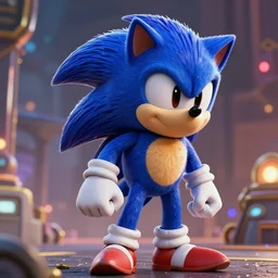 Sonic from Sonic The Hedgehog in real life, realistic 4k octane beautifully detailed render, 4k post-processing, highly detailed, intricate complexity, epic composition, magical atmosphere, cinematic lighting, masterpiece, ultra hd