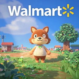 the cover of the next animal crossing game set in Walmart