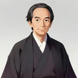 Haruhiko Kuroda as Muzan Kibutsuji, digital art, cgsociety, artstation, trending, 4k