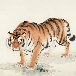 马 马 虎 虎, 中 国 传 统 绘 画,