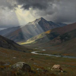 tengri, painting by greg rutkowski
