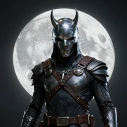 Moon Knight Profile Picture, ps5, cinematic, detailed, very detailed