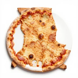 pizza in the shape of indiana