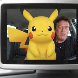 dash cam footage danny devito as detective pikachu