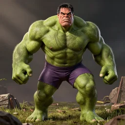 a still of Hulk Hogan in a 90s cartoon,