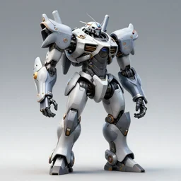 combat mecha in the style of syd mead and giger