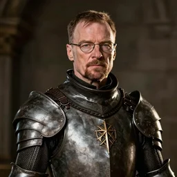 walter white dresses like a knight from game of thrones