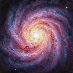 a tragic supernova, dreamy and ethereal, high - quality, pixiv, wlop, greg rutkowski, artstation. oil on canvas