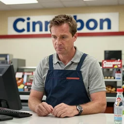 gene ( bob odenkirk ) working at cinnabon, better call saul, 8 k