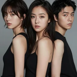 crystal liu by peter andrew jones and akihiko yoshida, rule of thirds, seductive look, beautiful, realistic