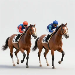 Rival stars horse racing new feature, Cat Jockeys, concept art