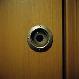 hotel door eye hole creepy vintage 8 mm film