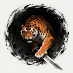 I felt that I was a blade!! It was spooky! I enveloped the black! hole! inspired by Paper Tiger and Boris Vallejo
