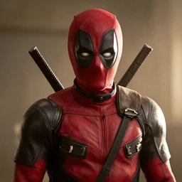 a still of hugh jackman in deadpool, cinematic lighting, lens flare, shallow depth of field