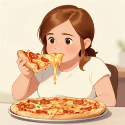 cute emma watson bloated after being filled with a huge pizza