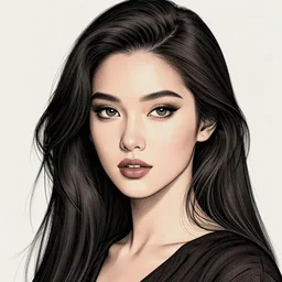 portrait of an unbelievably beautiful, elegant young woman, an ultrafine detailed illustration by james jean, intricate linework, darksynth colors, trending in artstation, vanitas, angular, altermodern, unreal engine 5 highly rendered, global illumination, radiant light, misty, ethereal, detailed and intricate environment