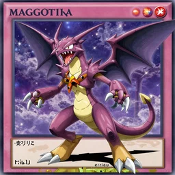 maggot digimon yugioh creature by shaun tan, style of yoshitaka amano