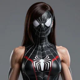 Ayumi Hamasaki as spiderwoman terminator , muscle extremely detailed, fantastic details full face, mouth, trending on artstation, pixiv, cgsociety, hyperdetailed Unreal Engine 4k 8k ultra HD,  WLOP