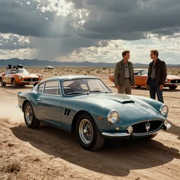 maserati tipo 1 5 1, cinematic 1 6 mm film, moebius and ralph mcquarrie film still, speed racer mach 5, mad max fury road