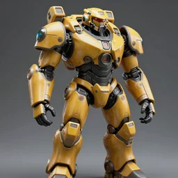 an experimental mech in the style of fallout power armor in the style of bubblegum crisis powersuits trending on artstation deviantart pinterest hyper detailed photorealistic highlights and shadow hd 8 k post - processing high resolution
