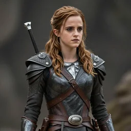 emma watson in a valkyrie outfit, 4 k resolution, octane render, ultradetailed, photorealistic, ultrarealism
