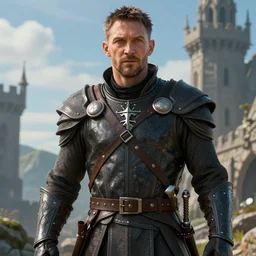tom hardy as king arthur, unreal engine 5, octane render, realistic, digital art, anime style