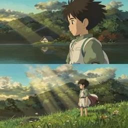 sam hyde in screenshots of the a new miyazaki film