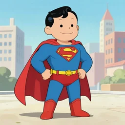 Mr. Bean as Superman