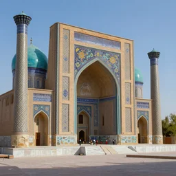 painting of samarkand, highly detailed, digital painting, art by raphael lacoste