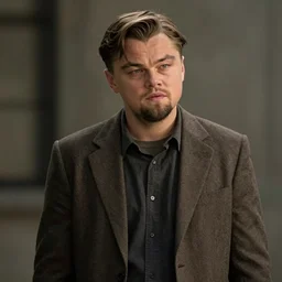 film still of Leonardo DeCaprio as Cobb in Inception, 4k