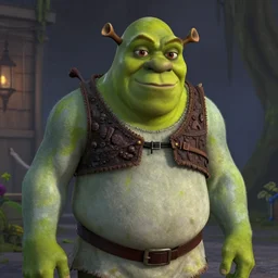 film still of shrek on Silent Hill (1999 videogame)
