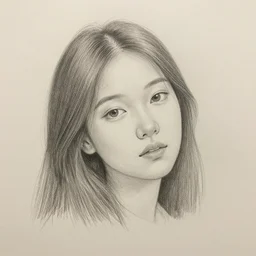 pencil drawn peacuful mind