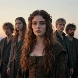 photographic portrait of a stunningly beautiful renaissance female emo pagan in soft dreamy light at sunset, contemporary fashion shoot, by edward robert hughes, annie leibovitz and steve mccurry, david lazar, jimmy nelsson, breathtaking, 8 k resolution, extremely detailed, beautiful, establishing shot, artistic, hyperrealistic, beautiful face, octane render
