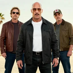 4 k still from breaking bad, dwayne johnson as walter white