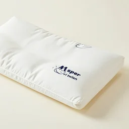Photograph of the most comfortable memory foam pillows in the world, fun design print, 8K HD, product shot