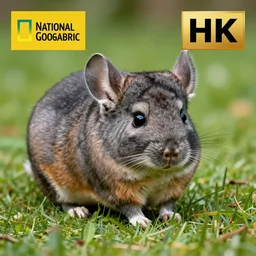 a chinchilla pudu!!! hybrid! hyper realistic!! realistic lighting!! wildlife photographer of the year!!! bold natural colors, national geographic, hd, wide angle, 8 k