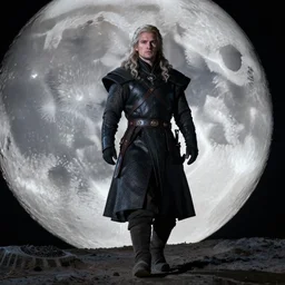 jon snow walking on the moon