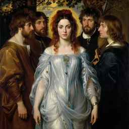 a beautiful painting of rachel weisz by john everett millais and dante gabriel rossetti and john collier and john william waterhouse, preraphaelite, detailed, trending on artstation, hd, masterpiece
