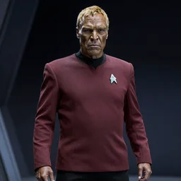 the Klingon Chancellor from Star Trek Deep Space Nine