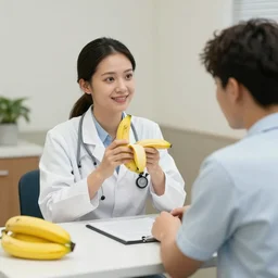 bananna needs to see a doctor