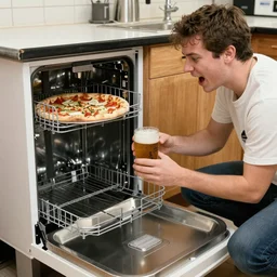 There is a developmentally delayed dishwasher at the pizza shop and i informed him that he gets a free beer every shift and now he always gets his free beer and is very stoked