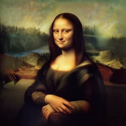 dr. suess style mona lisa