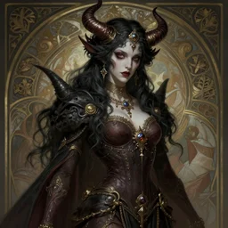 crazy demented demonically possessed woman, photography of kurzgesagt, deep focus, d & d, fantasy, intricate, elegant, highly detailed, digital painting, artstation, concept art, matte, sharp focus, illustration, hearthstone, art by artgerm and greg rutkowski and alphonse mucha