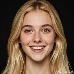 a totally amazed smiling pretty spanish girl with blonde hair, long loose hair, precise linework, accurate brown eyes, small nose, beautiful smooth oval head, expressive emotions, hyper realistic ultrafine portrait by artemisia gentileschi, jessica rossier, greg rutkowski, artgerm
