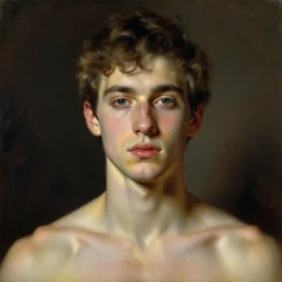 portrait of the Young God of Masculinity by Paul Cadmus and Tom Bagshaw