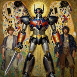 highly detailed oil painting of voltron, very intricate, cinematic lighting, award - winning, the good spirit of god, by roberto ferri, by tom bagshaw, by j. c. leyendecker and klimt, beautiful cinematic light, american romanticism, by austin osman spare, artstation, cgsociety, official art, octane