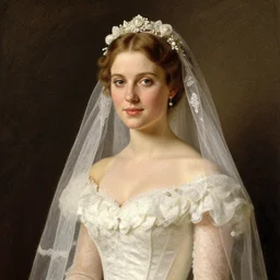 dslr photo portrait still of young elsa lanchester as the bride, by gustave dore, 8 5 mm, f 1. 8,
